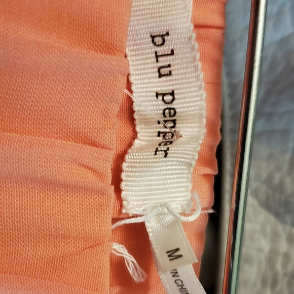 Blue Pepper Lace Look Shorts - Picture 3 of 3